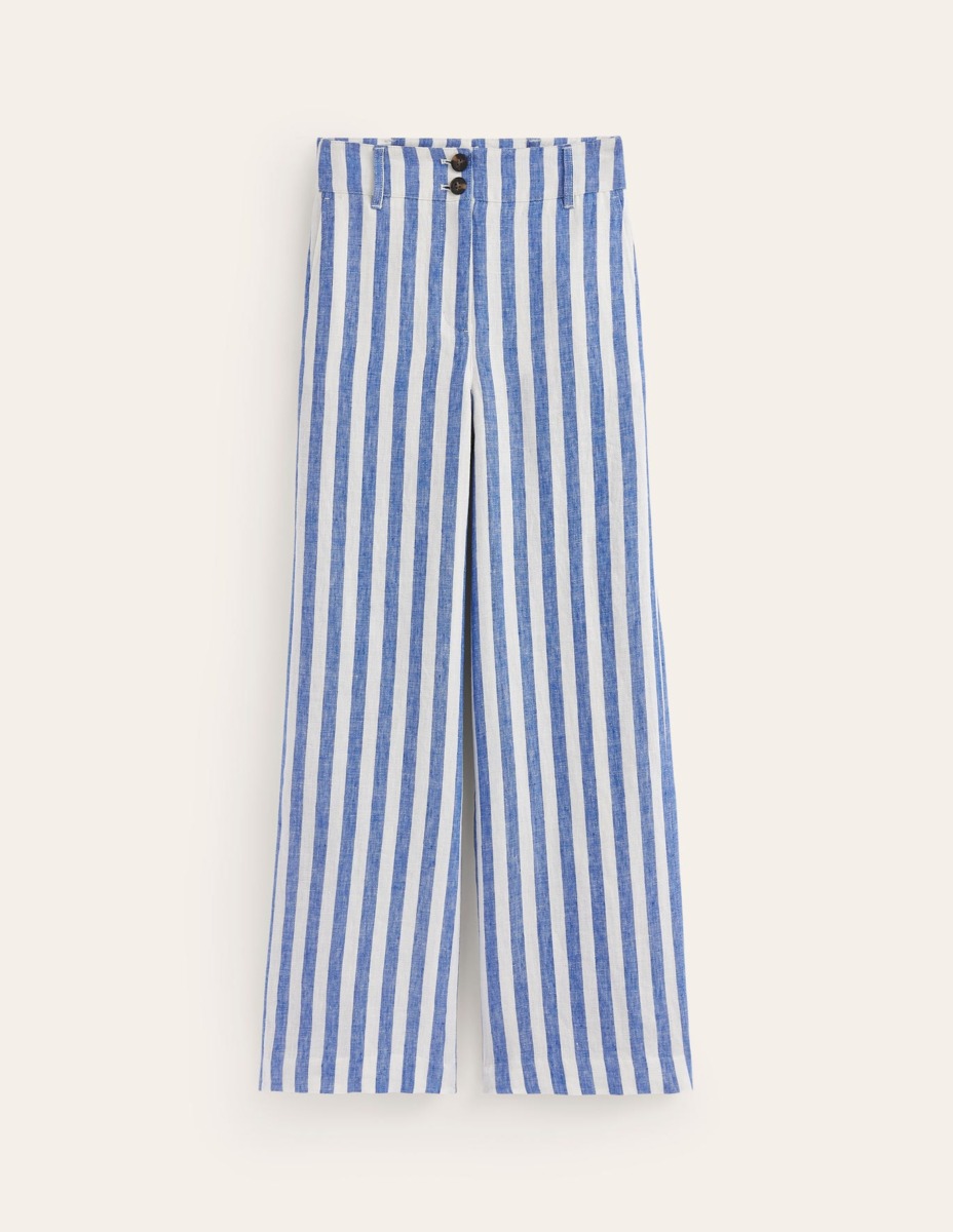 Woman Trousers in Striped - Boden GOOFASH