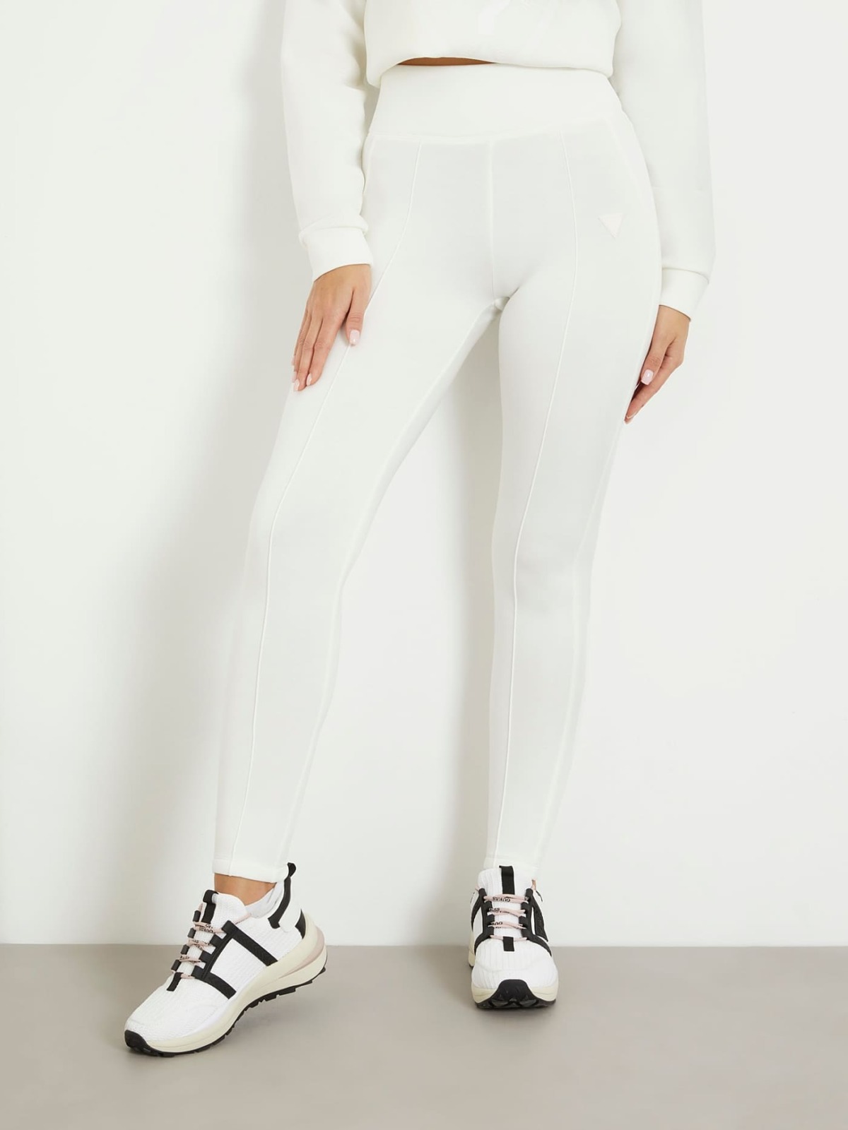 Woman White Leggings from Guess GOOFASH