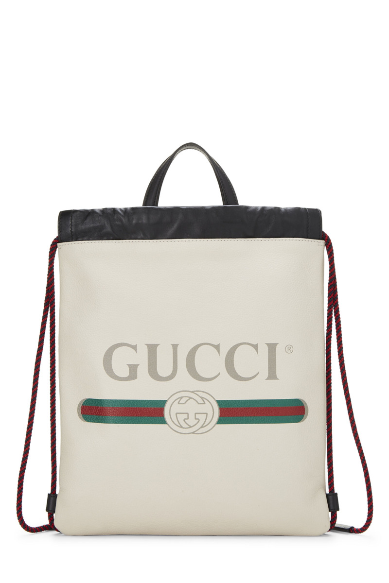 Women Backpack in White WGACA Gucci GOOFASH