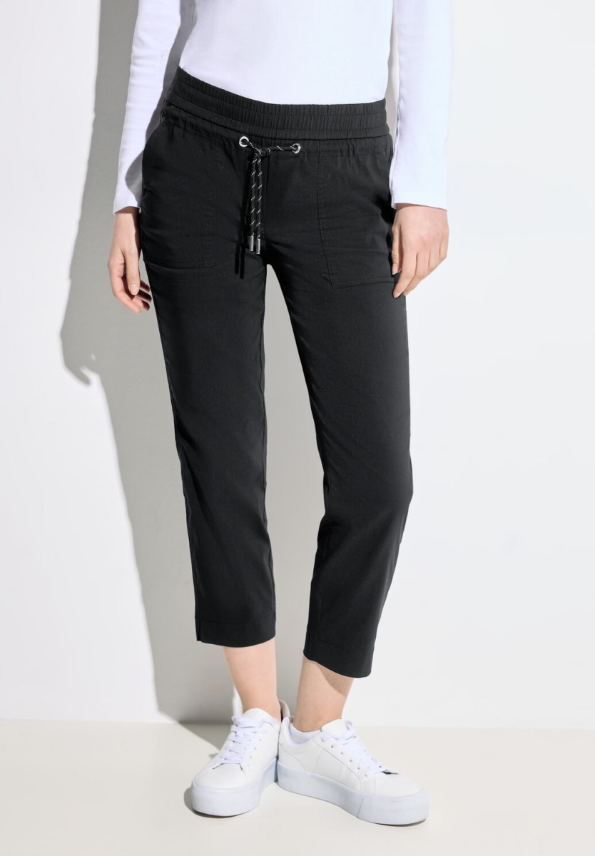 Women Black Trousers from Cecil GOOFASH