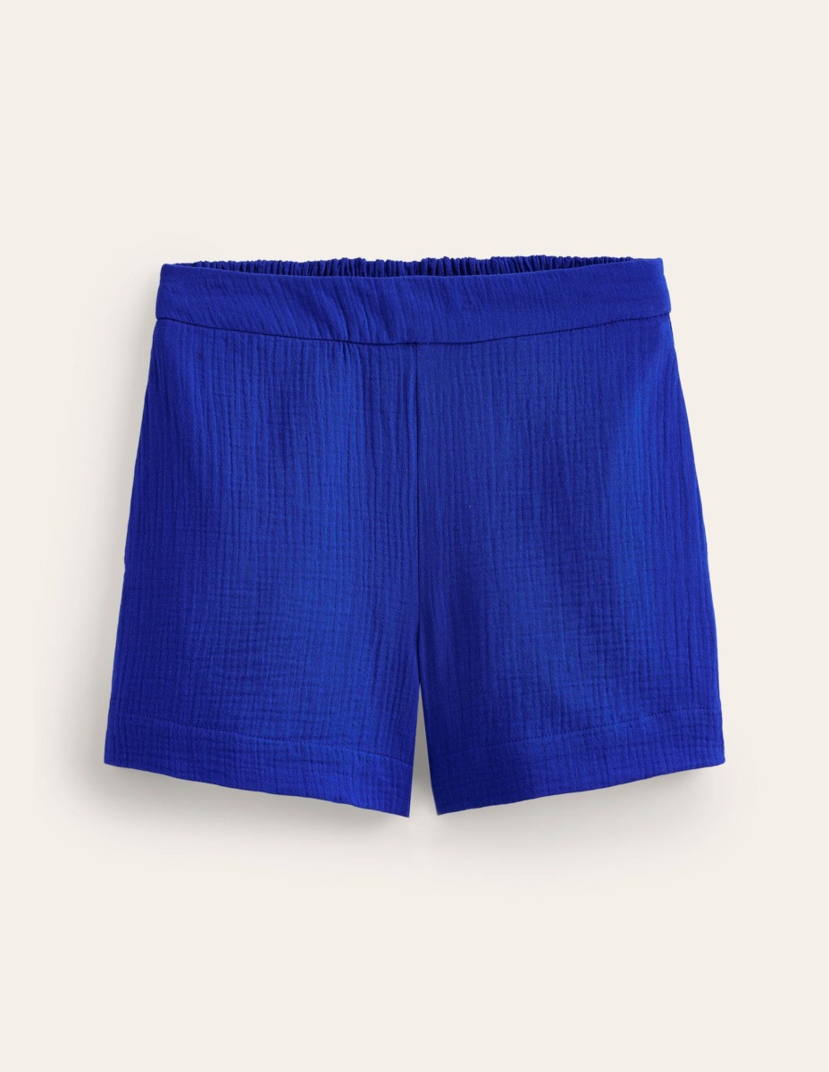 Women Blue Shorts by Boden GOOFASH