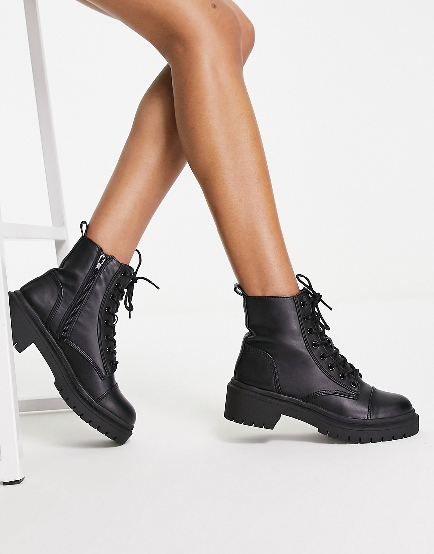 Women Boots Black by Asos GOOFASH