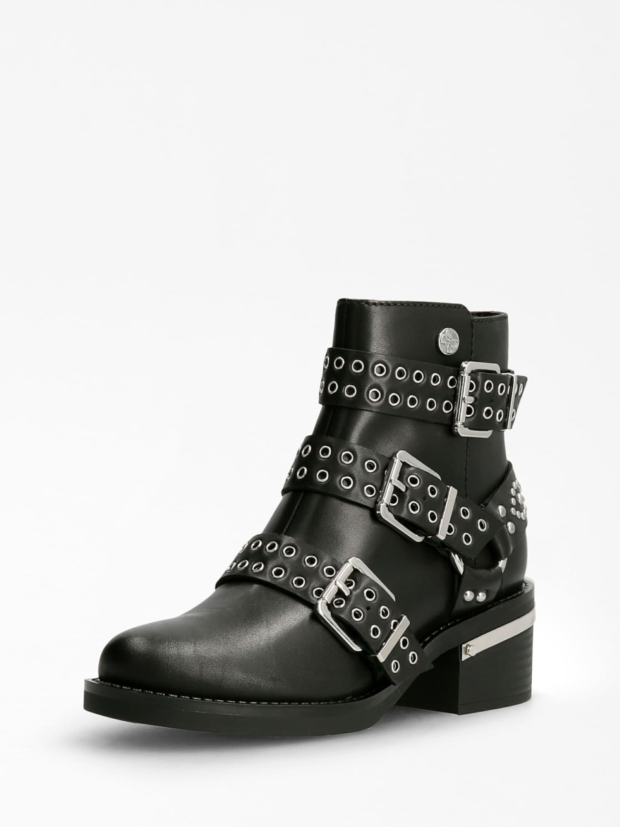 Women Boots in Black - Guess GOOFASH