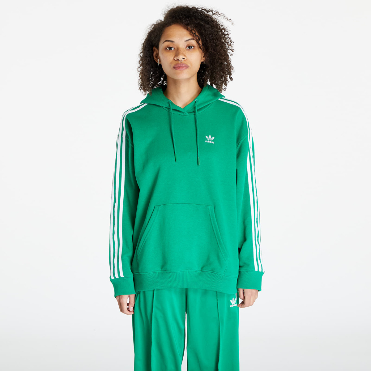 Women Hoodie - Green - Adidas - Footshop GOOFASH
