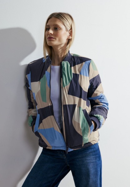 Women Jacket in Blue at Cecil GOOFASH