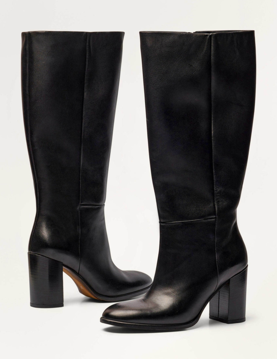 Women Knee High Boots Black from Boden GOOFASH