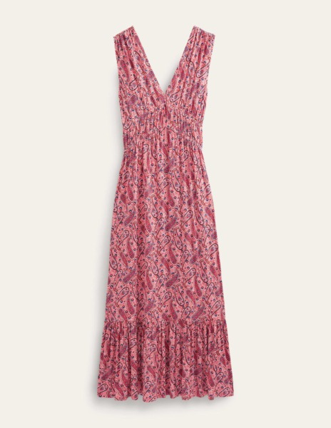 Women Maxi Dress in Pink from Boden GOOFASH