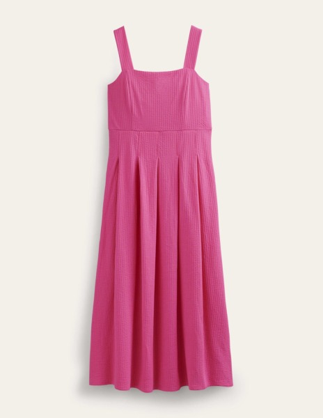 Women Midi Dress - Pink - Boden GOOFASH