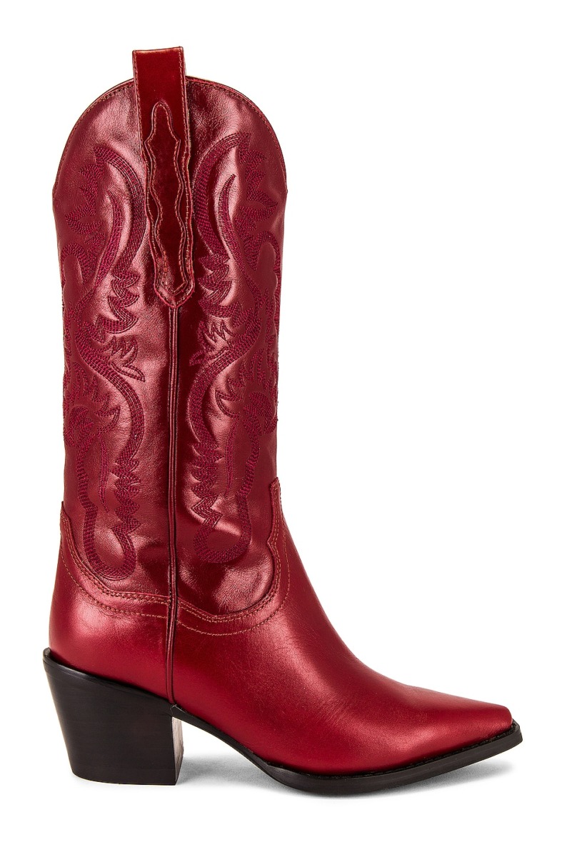 Women Red Boots Jeffrey Campbell Revolve GOOFASH