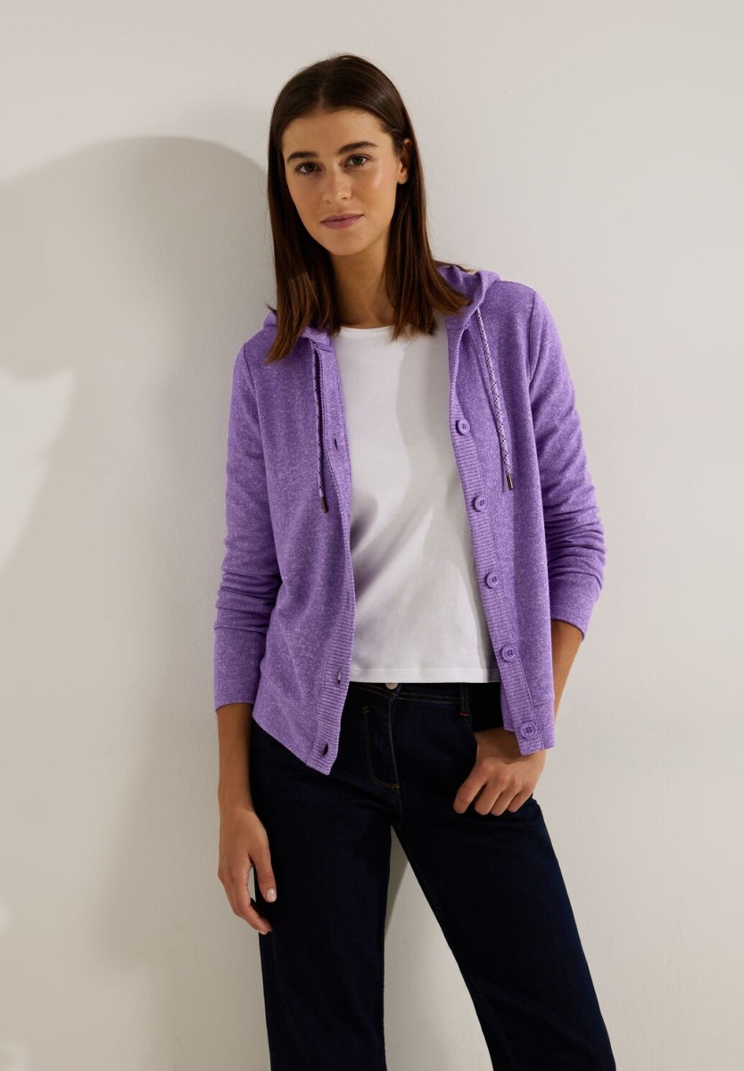 Women Shirt Jacket in Purple from Cecil GOOFASH
