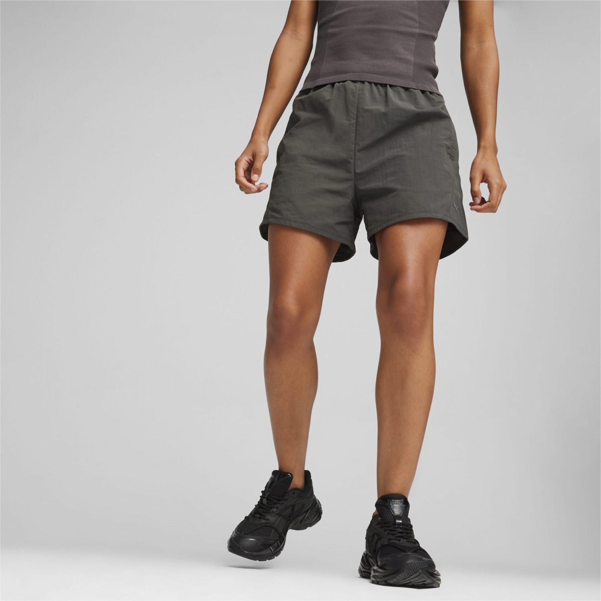 Women Shorts in Grey by Puma GOOFASH