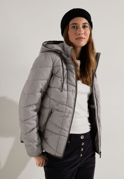 Women Silver Winter Jacket from Cecil GOOFASH