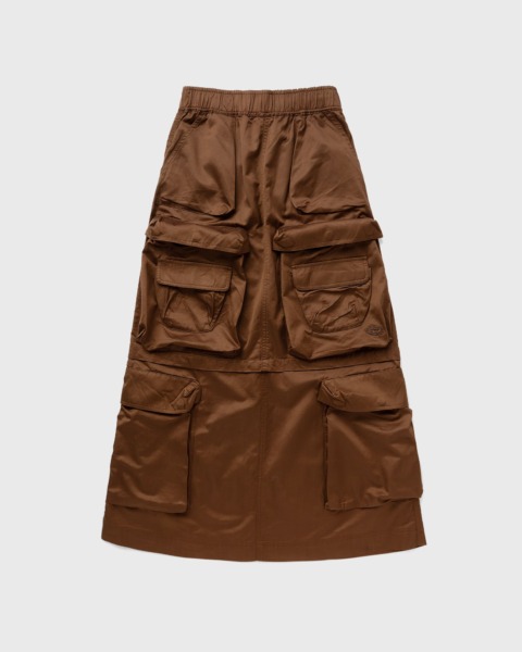 Women Skirt in Brown Bstn Diesel GOOFASH