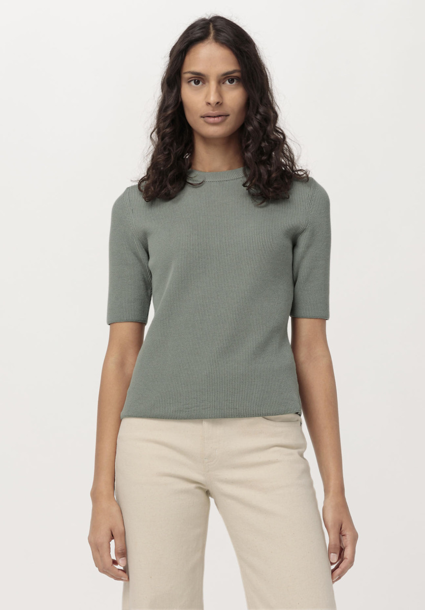 Women Sweater - Green - Hessnatur GOOFASH