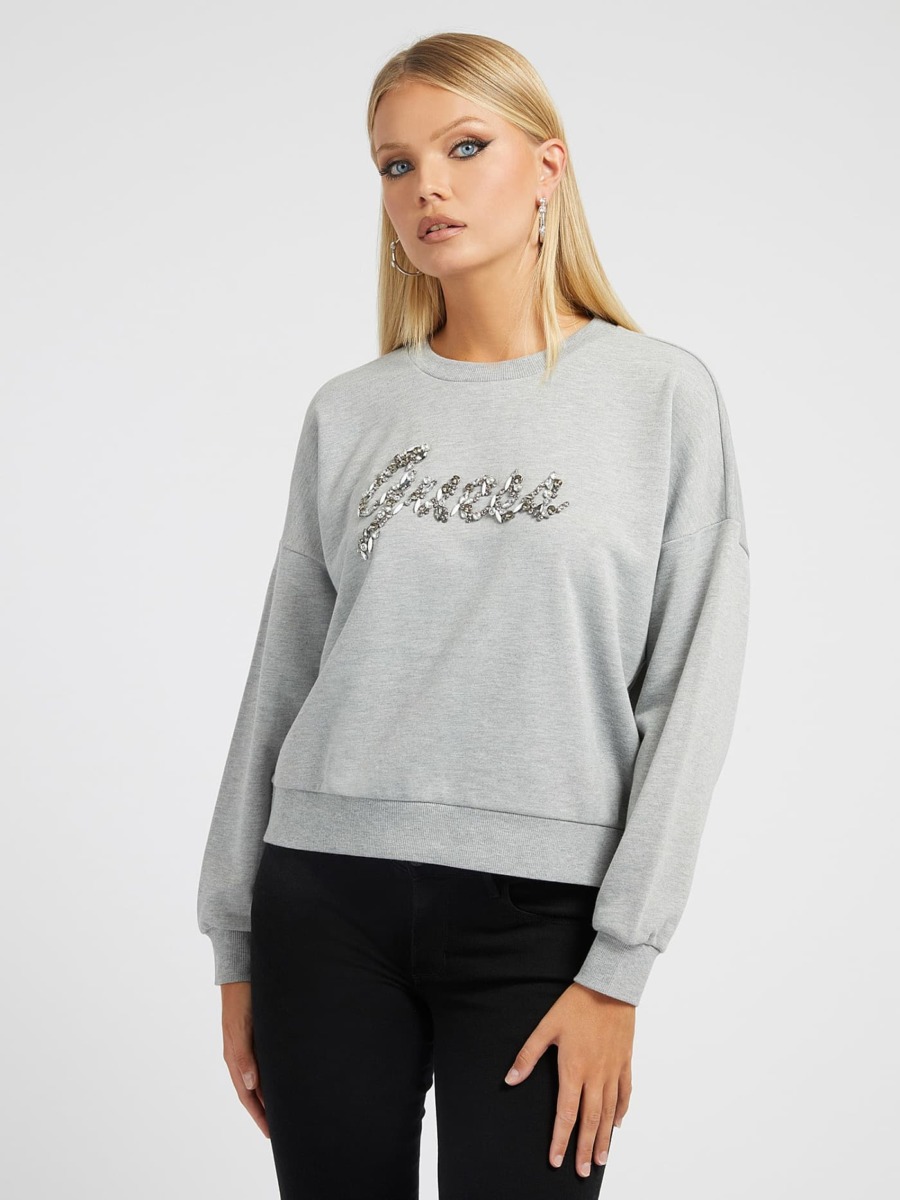 Women Sweater Grey from Guess GOOFASH