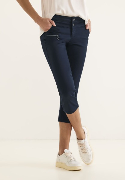 Women Trousers Blue at Street One GOOFASH