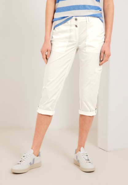 Women Trousers White by Cecil GOOFASH