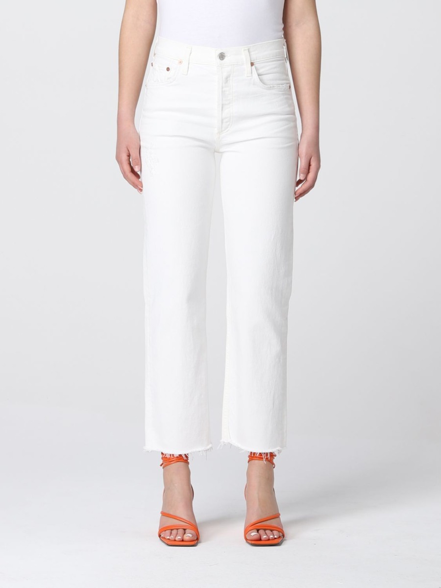 Women White Jeans - Citizens Of Humanity - Giglio GOOFASH