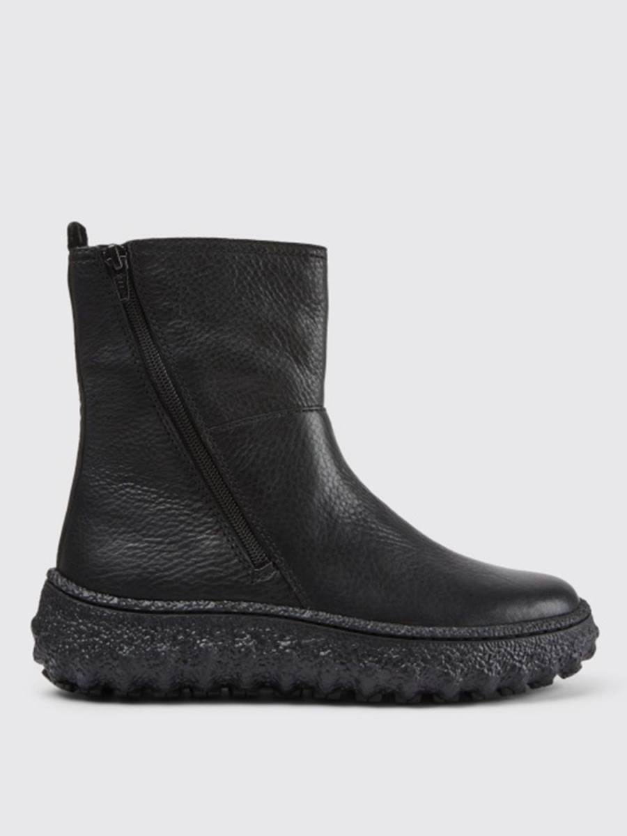 Womens Ankle Boots Black Camper Giglio GOOFASH