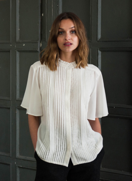 Womens Blouse Ivory from Brora GOOFASH