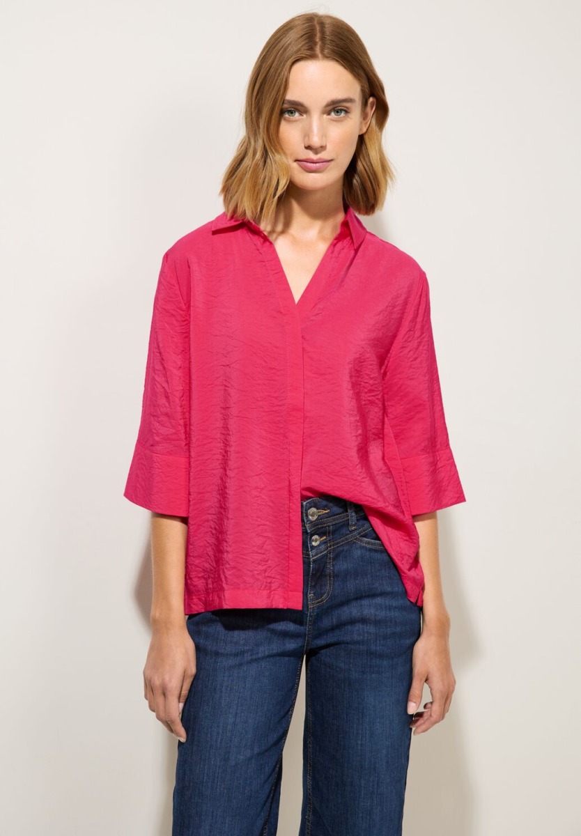 Womens Blouse Red Street One GOOFASH