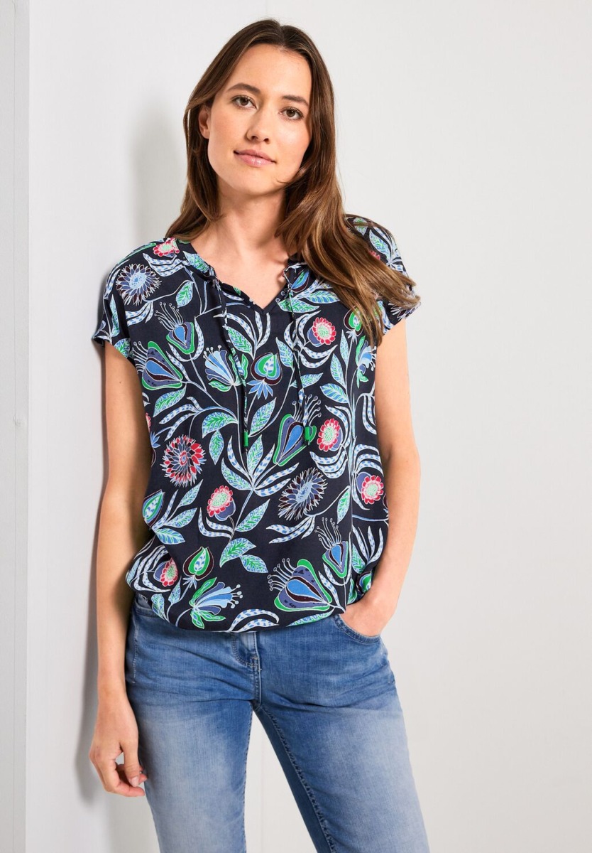 Womens Blouse in Blue from Cecil GOOFASH