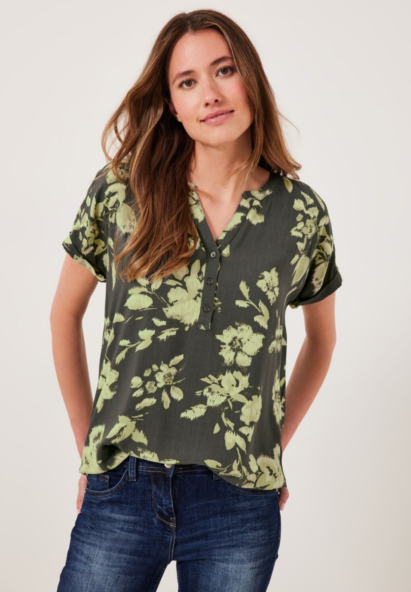 Womens Blouse in Green Cecil GOOFASH