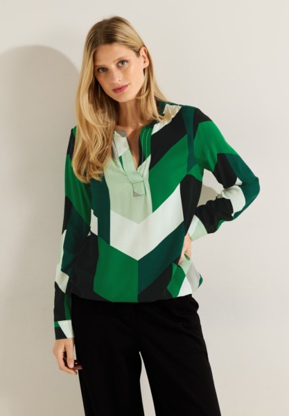 Women's Blouse in Green Cecil GOOFASH