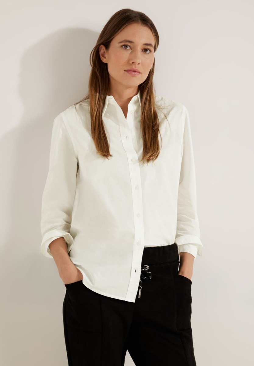 Womens Blouse in White - Cecil GOOFASH