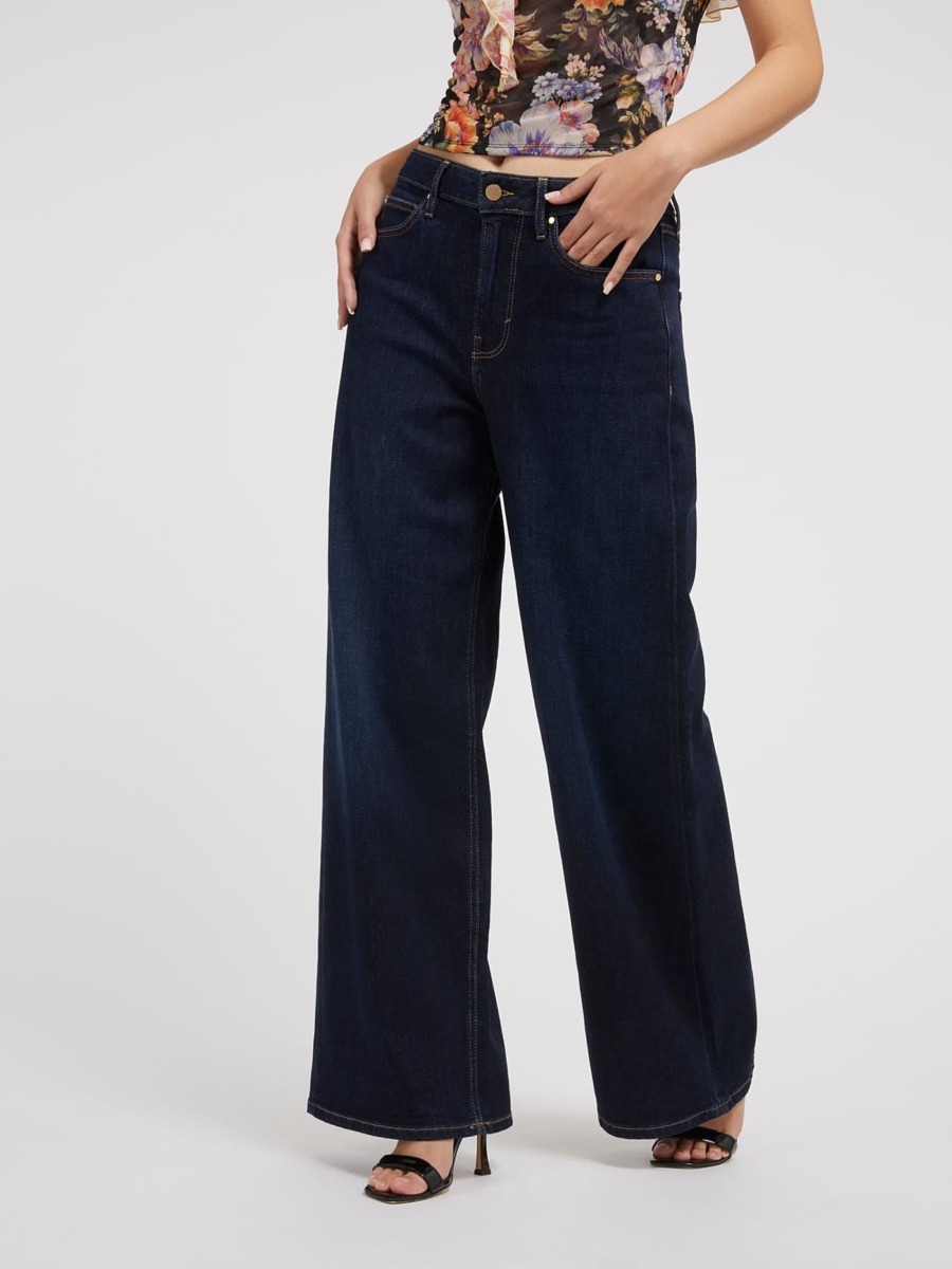Womens Blue Jeans Guess GOOFASH