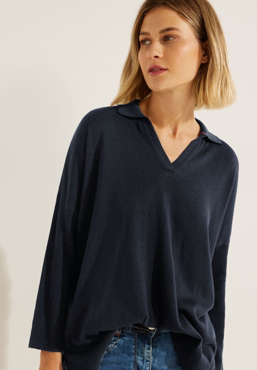 Women's Blue Pullover from Cecil GOOFASH