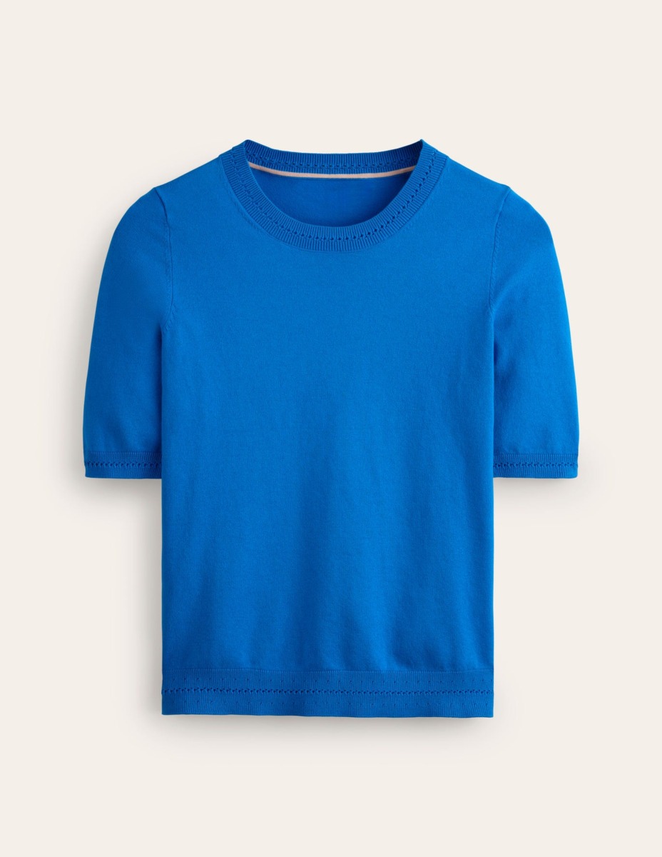 Women's Blue T-Shirt Boden GOOFASH