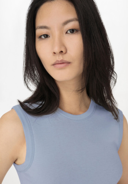 Womens Blue Top from Hessnatur GOOFASH