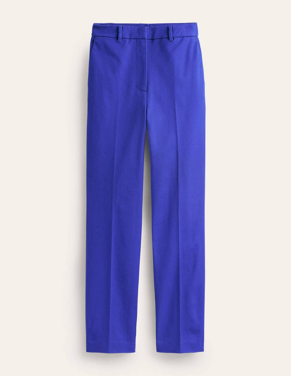 Women's Blue Trousers from Boden GOOFASH