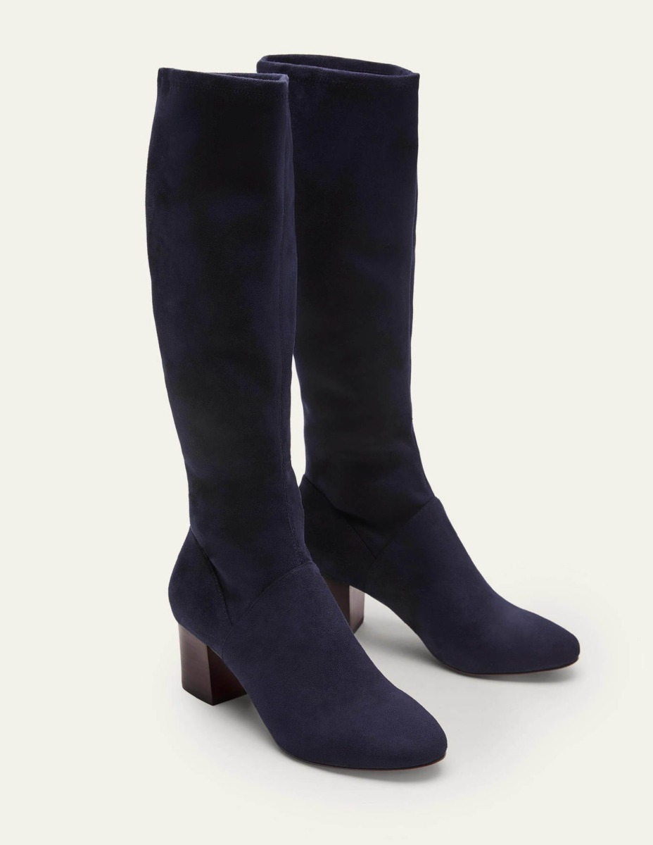 Women's Boots in Blue Boden GOOFASH