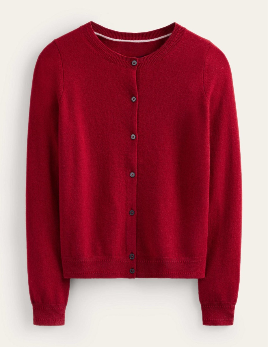 Women's Cardigan in Red from Boden GOOFASH