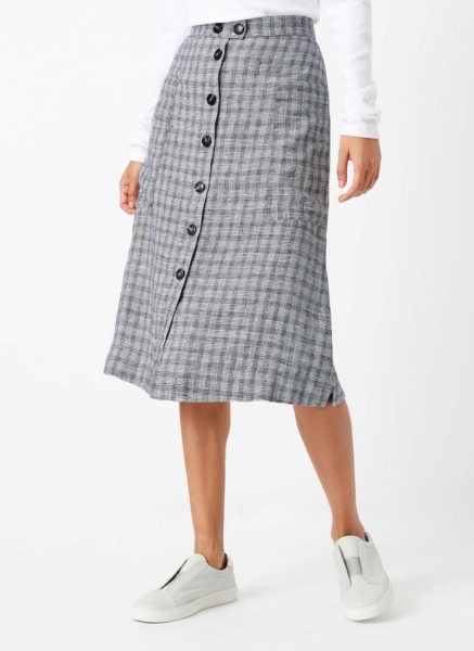 Women's Checked Skirt Brora GOOFASH