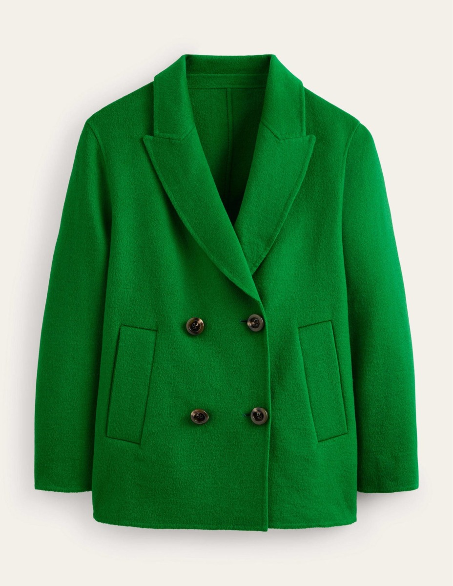 Women's Coat in Green - Boden GOOFASH
