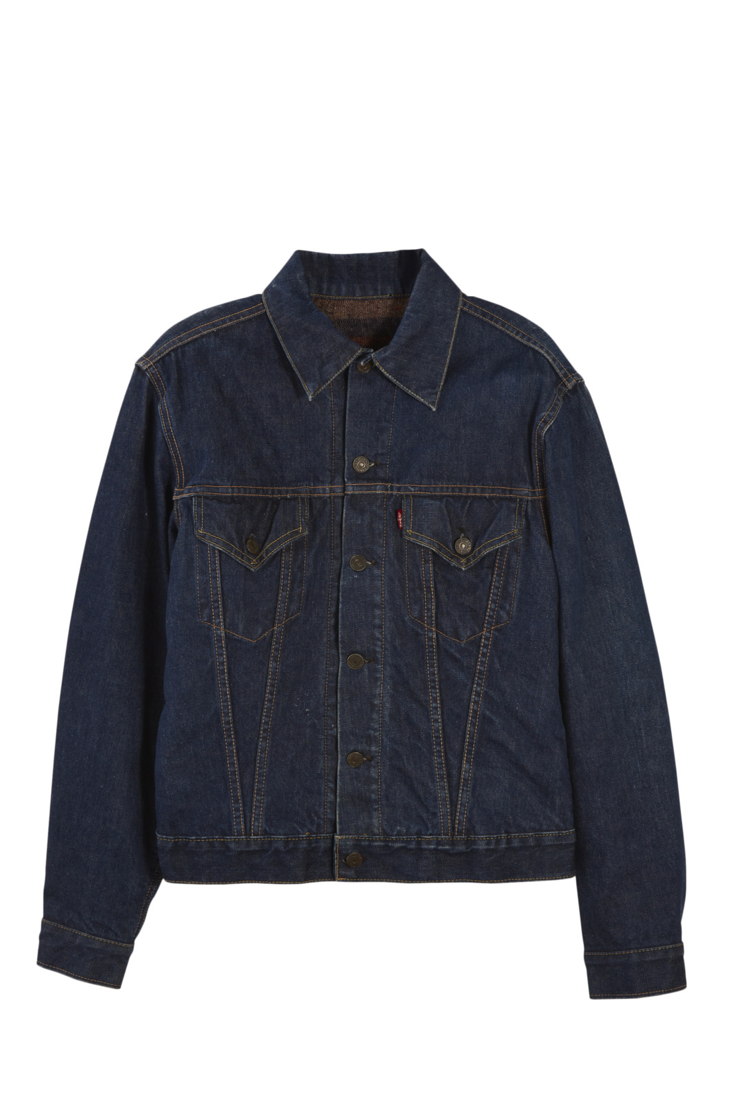 Women's Denim Jacket in Blue WGACA Levi's GOOFASH