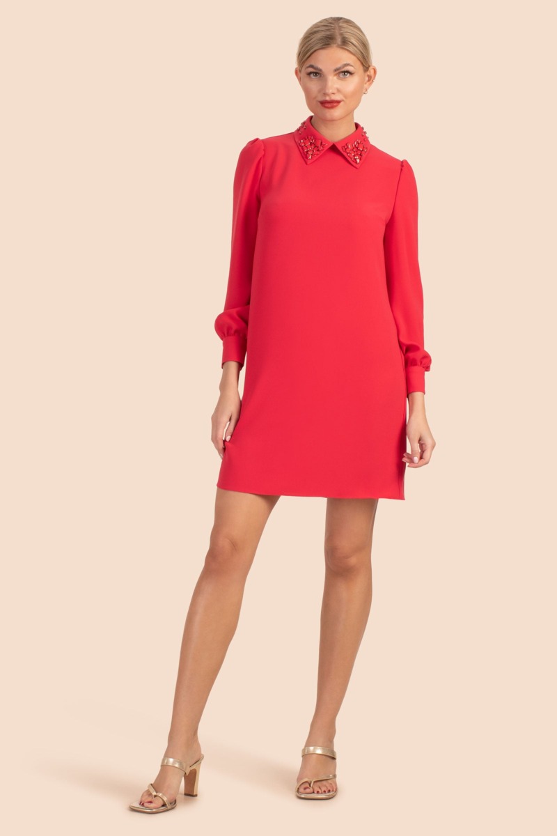 Womens Dress in Red by Trina Turk GOOFASH