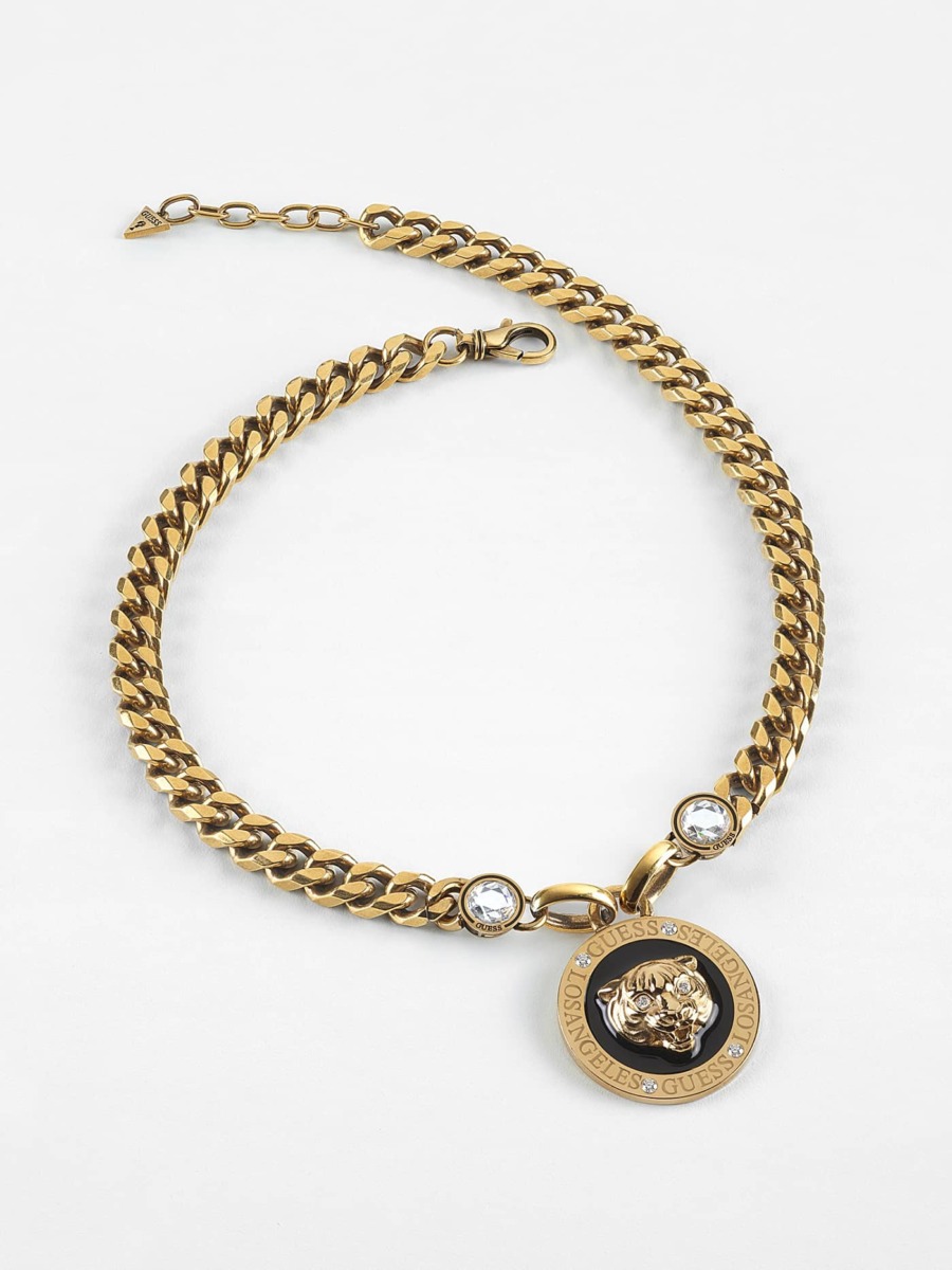 Womens Gold Necklace - Guess GOOFASH