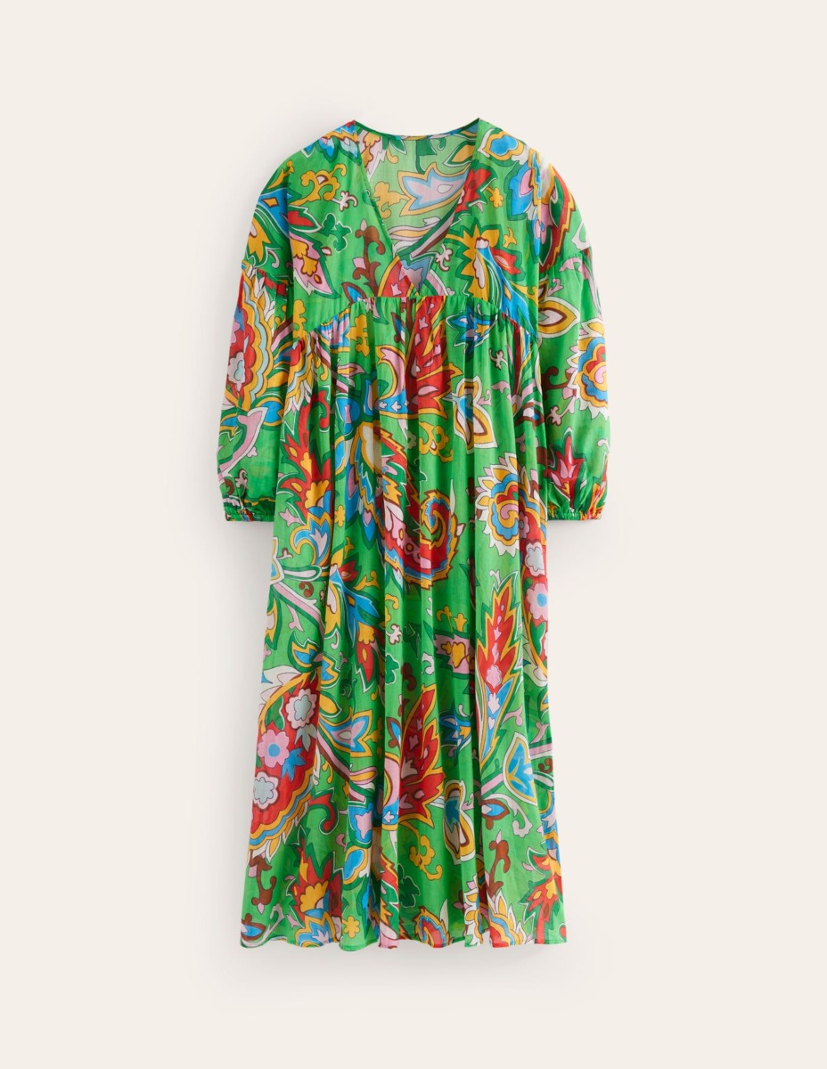 Women's Green Dress - Boden GOOFASH