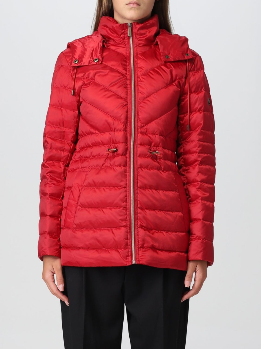 Womens Jacket in Red - Michael Kors - Giglio GOOFASH