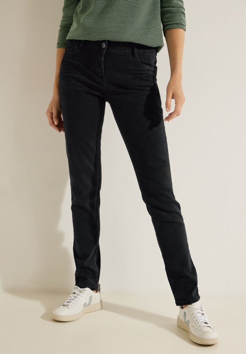 Womens Jeans - Black - Cecil GOOFASH