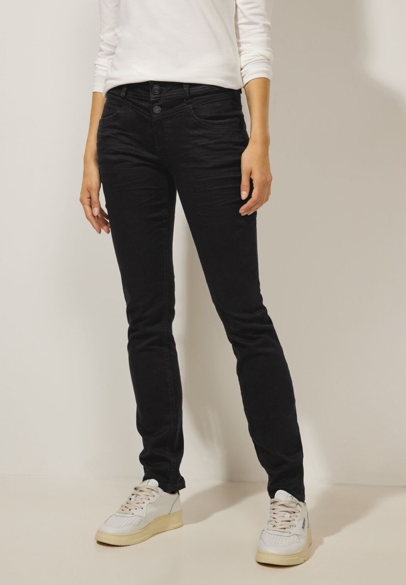 Women's Jeans Black - Street One GOOFASH