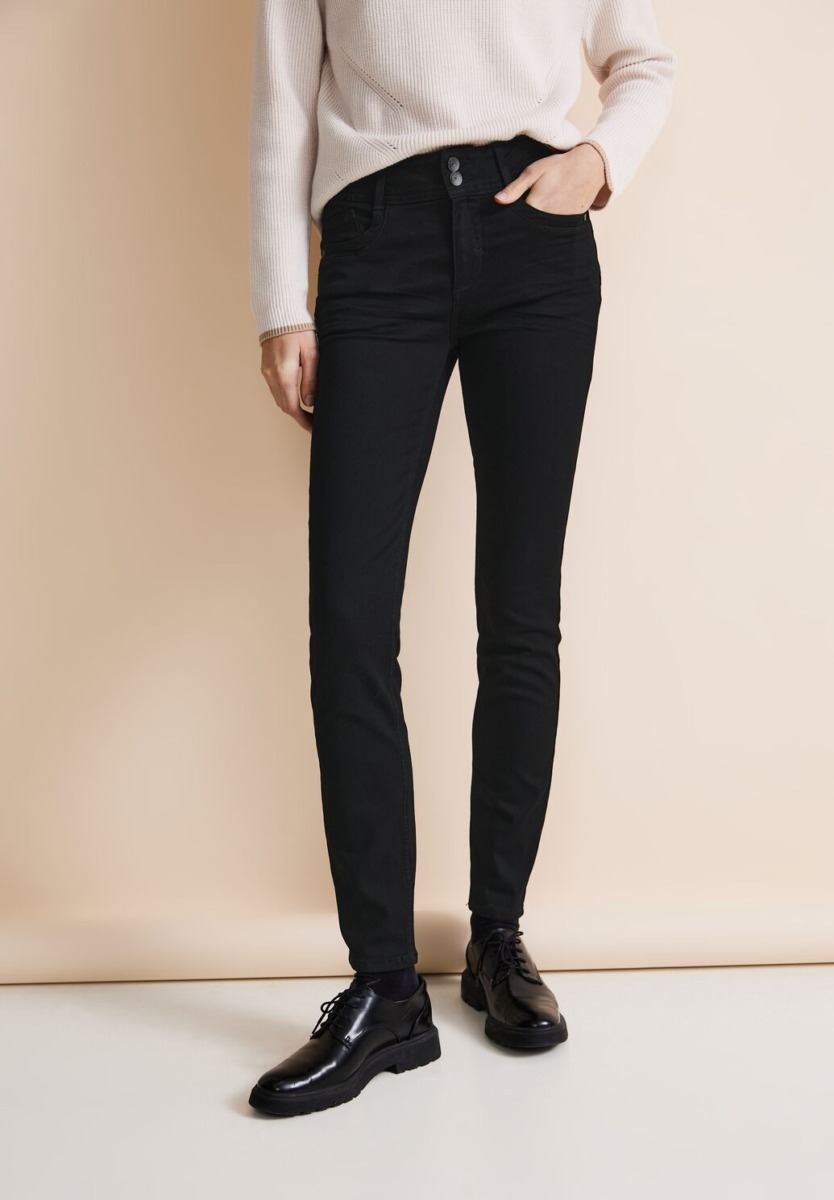Women's Jeans - Black - Street One GOOFASH