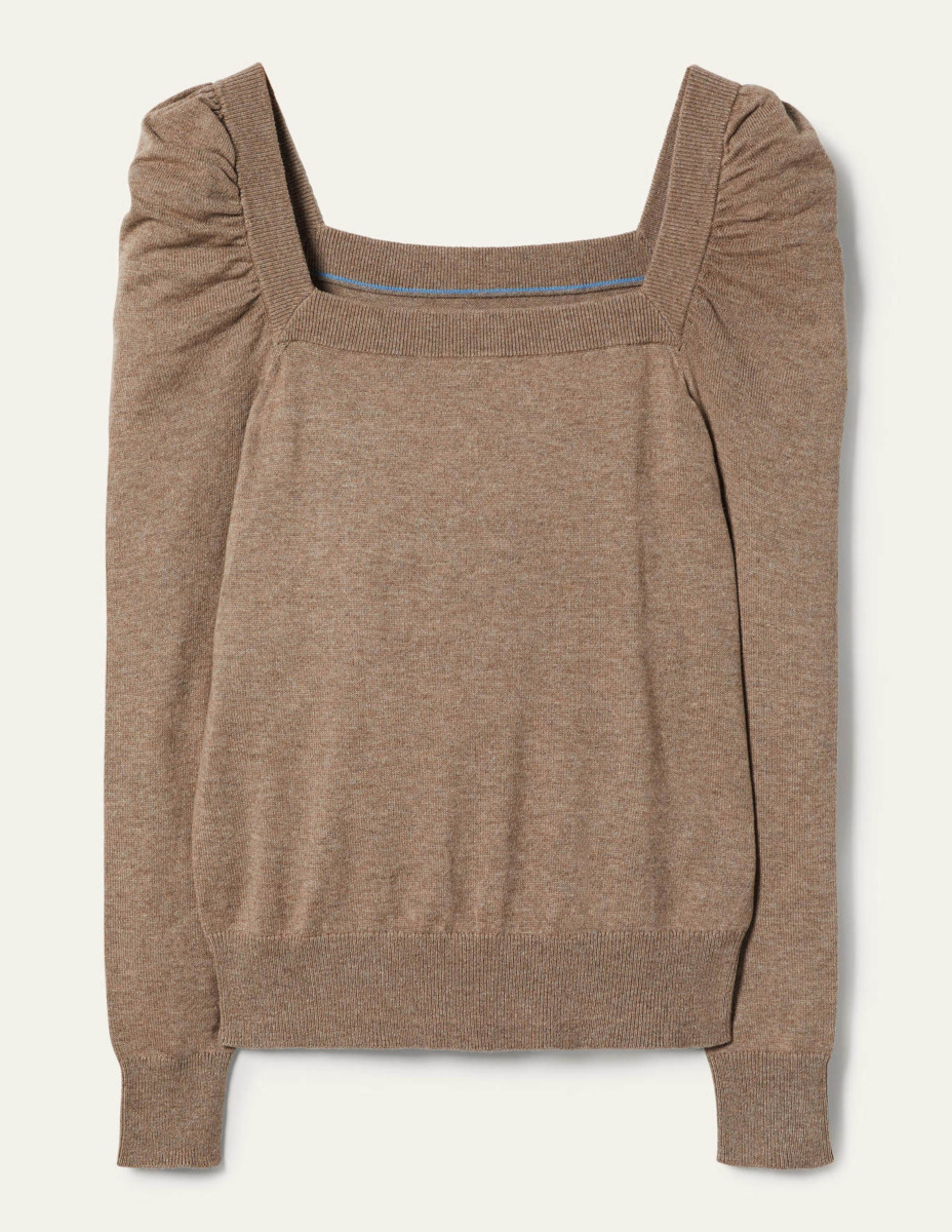 Womens Jumper Brown from Boden GOOFASH