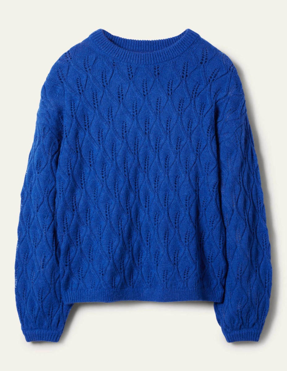 Womens Jumper in Blue from Boden GOOFASH