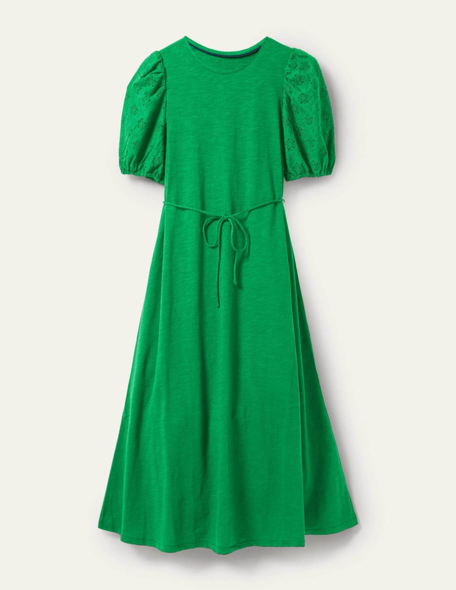 Women's Midi Dress Green at Boden GOOFASH
