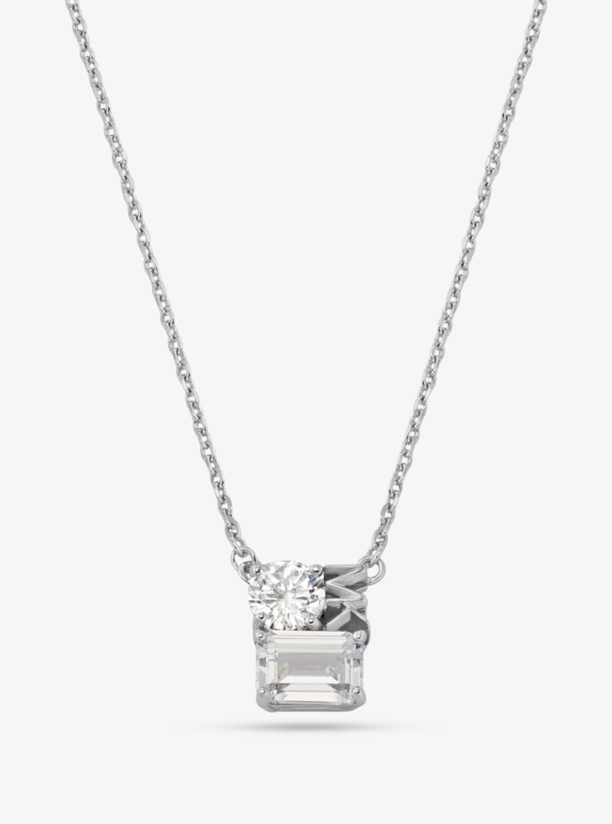 Women's Necklace Silver Michael Kors GOOFASH